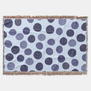 Blueberry Pattern Deken