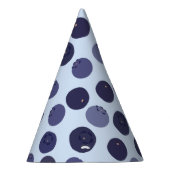 Blueberry Pattern Feesthoedjes (Rechts)