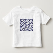 Blueberry Pattern Kinder Shirts (Voorkant)