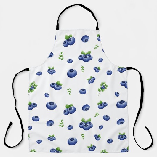 Blueberry Pattern Schort (Voorkant)
