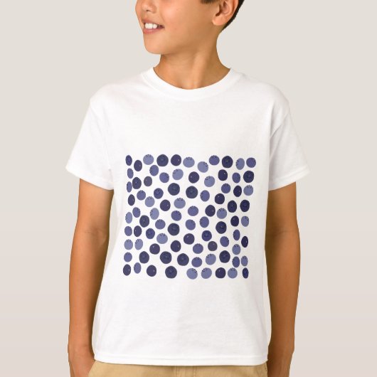 Blueberry Pattern T-shirt (Voorkant)