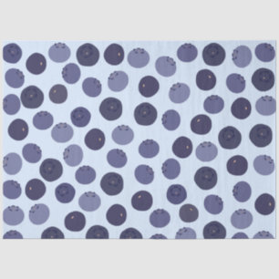 Blueberry Pattern Tissuepapier