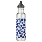 Blueberry Pattern Waterfles (Links)
