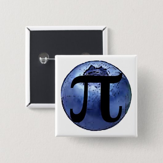 Blueberry Pi Button (Voorkant /achterkant)