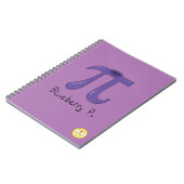 Blueberry Pi Cute Math Pi Carnet Jour (Côté gauche)