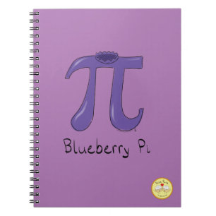 Blueberry Pi Cute Math Pi Carnet Jour