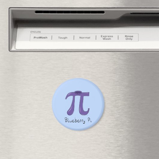 Blueberry Pi Cute Math Pi Day Magnet (In Situ (Lave-vaisselle))