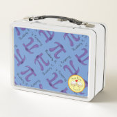 Blueberry Pi Cute Wiskunde Pi Day Lunch Box (Achterkant)