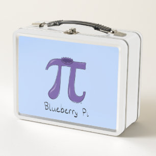 Blueberry Pi Cute Wiskunde Pi Day Lunch Box