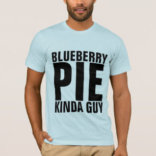 BLUEBERRY PIE GUY MANNEN T-SHIRTS