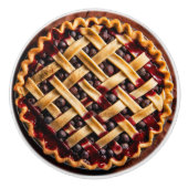 Blueberry Pie Keramische Knop (Voorkant)