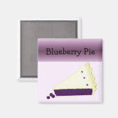 Blueberry Pie Magneet (Voorkant / Achterkant)
