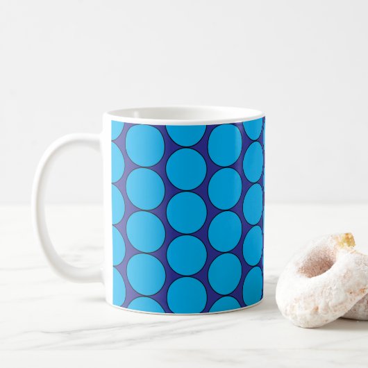 "BLUEBERRY" POP BUBBLE Coffee Mug Koffiemok (Met donut)