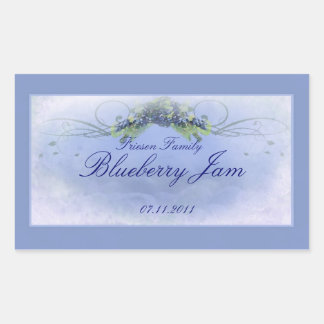 Blueberry RCL 1 Rechthoekige Sticker