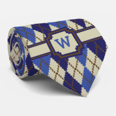 Blueberry Scone Jacquard Cravate masculin (Roulé)