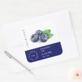 Blueberry Small Business Étiquette (Enveloppe)