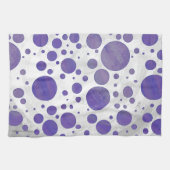 Blueberry Smear Polka Dot Theedoek (Horizontaal)