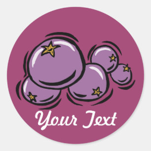 Blueberry Sticker (DONKER)