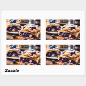 Blueberry Strudels Rechthoekige Sticker (Vel)