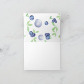 Blueberry Surprise - Dank je kaarten (Binnen)