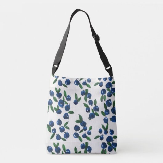 Blueberry-tas Crossbody Tas (Achterkant)