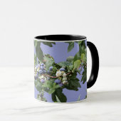 Blueberry Vine Rustic Farmhouse Coffee Mok (Voorkant rechts)