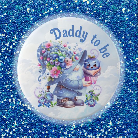 Blueberry wenst Gnome Kisses Bash Button