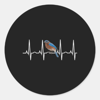 Bluebird Beste Oost-Westerne Bluebird Ronde Sticker