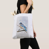 Bluebird canvas tas (Dichtbij)