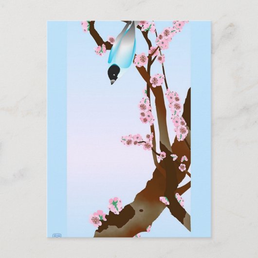 Bluebird - Carte postale (Devant)