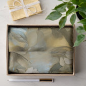 Bluebird Cream Witte Bloemen Schilderij Decoupage Tissuepapier (Geschenk)