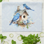 Bluebird Écriture Serviette Birdhouse Ecclesiastes (Plié)