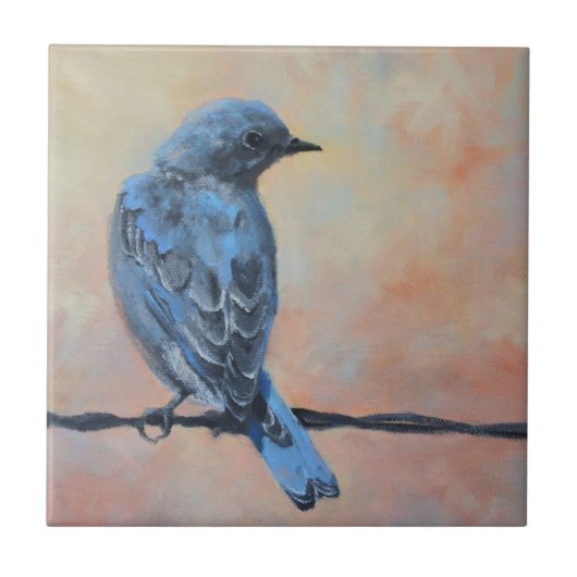 Bluebird Fine Art Tegel Tegeltje (Voorkant)
