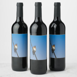 Bluebird Food and Beverage Label Set Wijn Etiket