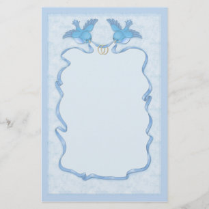 Bluebird Happiness Briefpapier