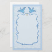 Bluebird Happiness Briefpapier (Voorkant / Achterkant)