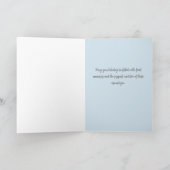 Bluebird kerstkaart feestdagen kaart (Binnen)