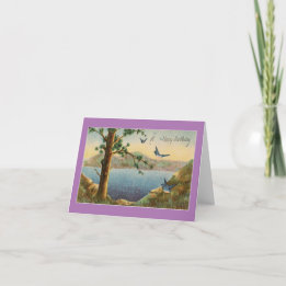  Bluebird Ma Birthday Kaart