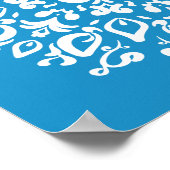Bluebird Mandala Poster (Hoek)