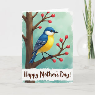 Bluebird Moedersdag Scene Card Kaart