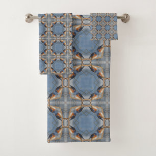 Bluebird Nature Art Kaleidoscope Abstrait