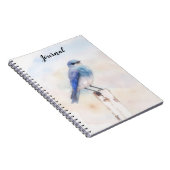 Bluebird Nature Art Personalize Journal (Côté Droit)