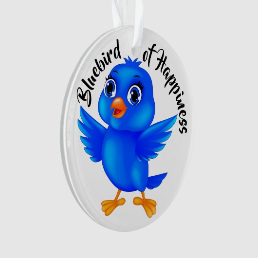 Bluebird of Happiness Ornament (voorkant)