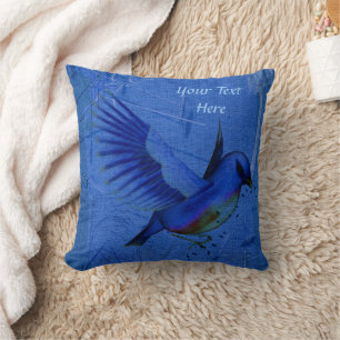 Bluebird Personnalisé Américain MoJo Coussin