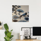BLUEBIRD POSTER (Thuiskantoor)