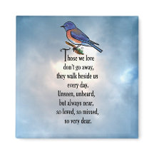Bluebird "so Loved" Poem