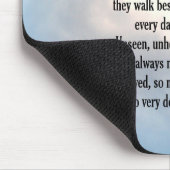 Bluebird "so Loved" Poem Muismat (Hoek)