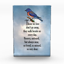 Bluebird "so Loved" Poem