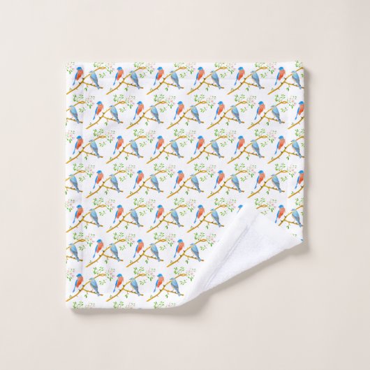 Bluebirds (Gant de toilette)