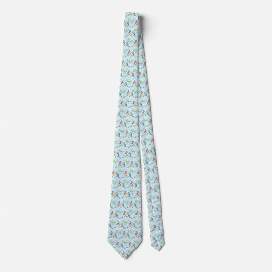 Bluebirds Cravate bleu clair (Devant)